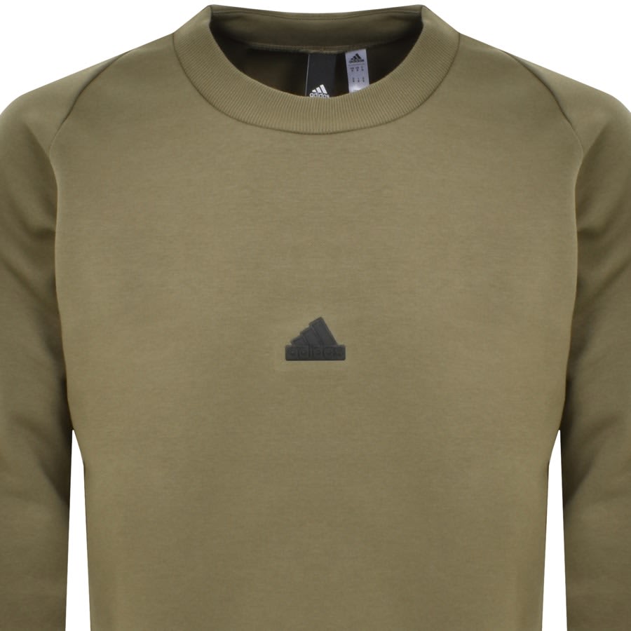 Khaki adidas sweatshirt discount